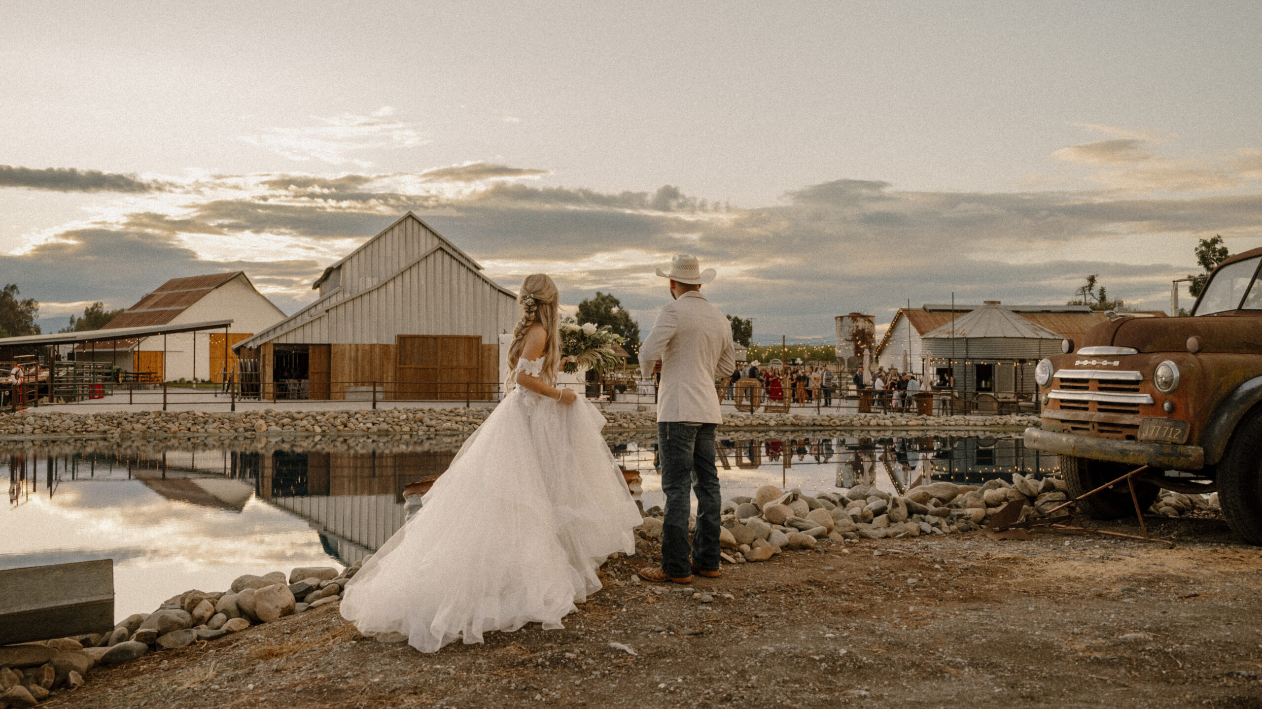 western wedding in northern california
